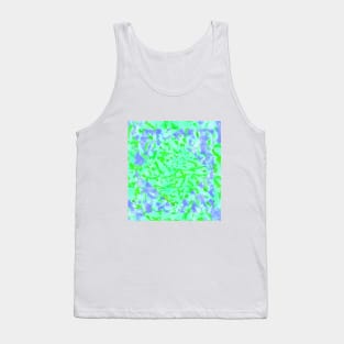 Blue and green abstract Tank Top